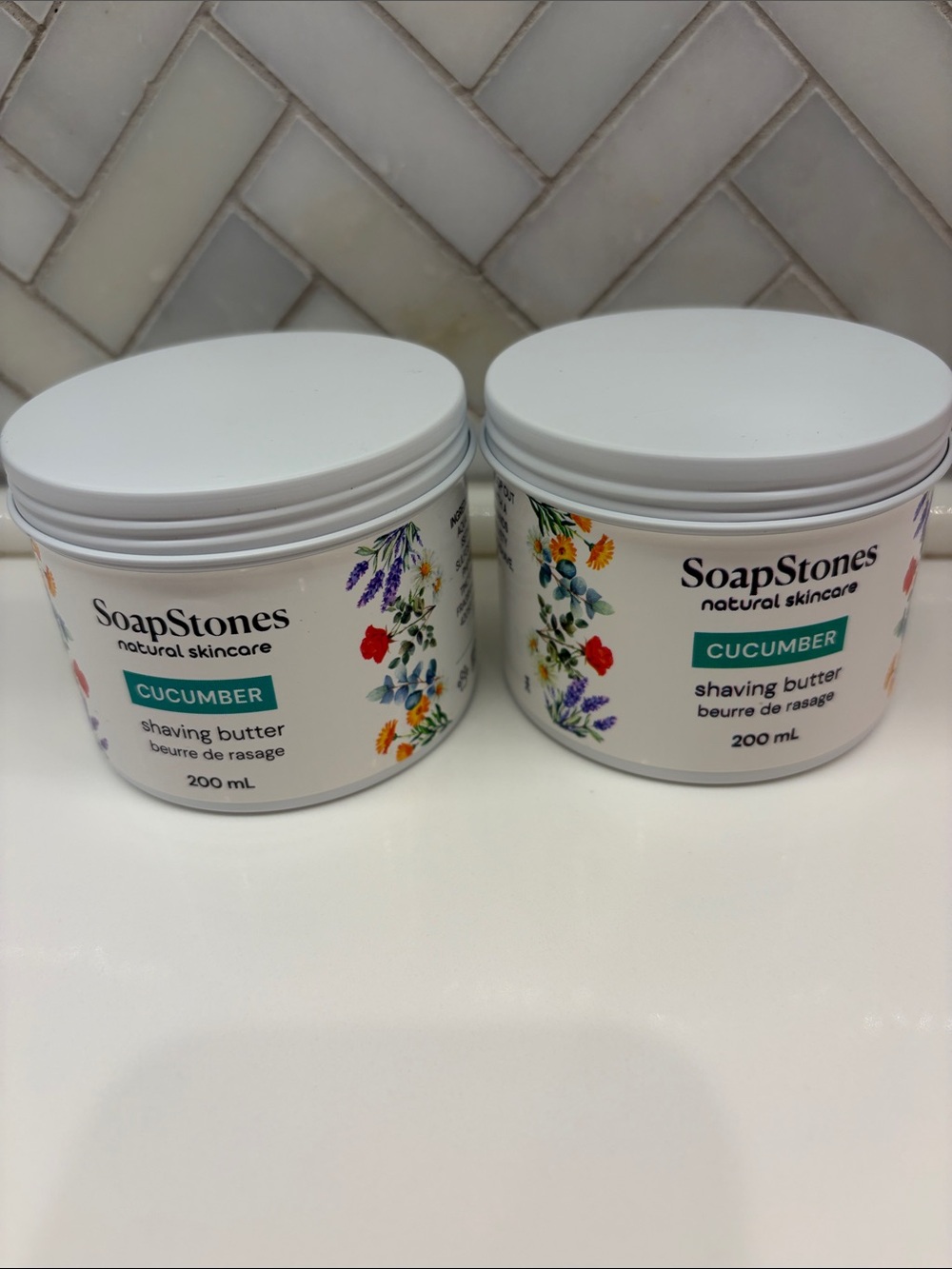 2 new Soapstones Cucumber Shaving Butter